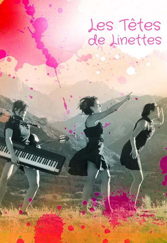  Les Têtes de Linettes, couverture EP (© Elsa Mesager) 