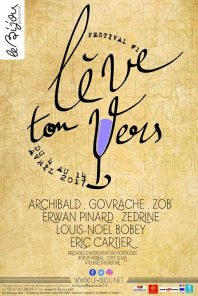 Festival "Lève ton Vers" #1 - au Bijou (Toulouse) du 4 au 14 avril 2017