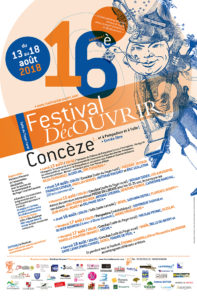 Festival DécOUVRIR, à Concèze (Corrèze) – du 13 au 17 août 2018