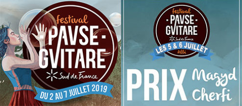 Pause Guitare : Prix Magyd Cherfi, à Albi - du 5 au 6 juillet 2019