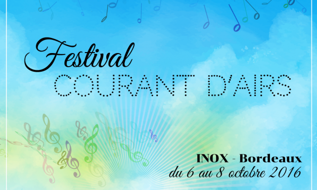 Festival Courant d’Airs, 13<sup>e</sup> édition, à Bordeaux (33) – du 6 au 8 octobre 2016